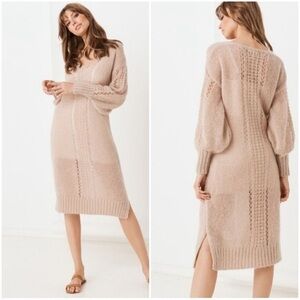 Spell & The Gypsy Mohair Knit Sweater Dress M/L